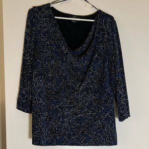 Night time shimmery top